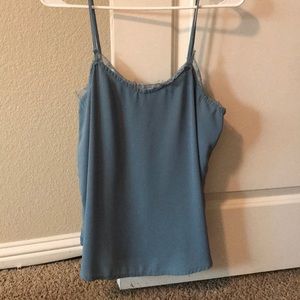 Blue tank top